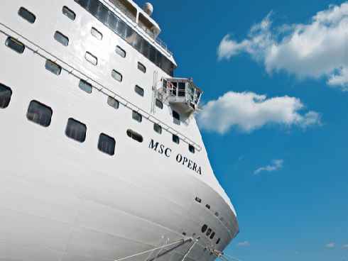 El crucero MSC Opera ya est en  Southampton 
